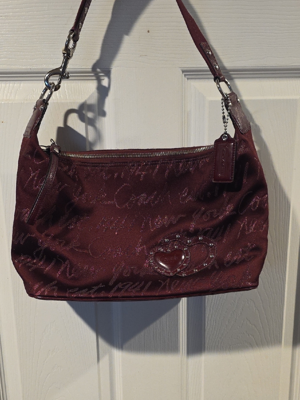 Coach Holiday Limited Edition Lurex Signature Hobo - Picture 4 of 11